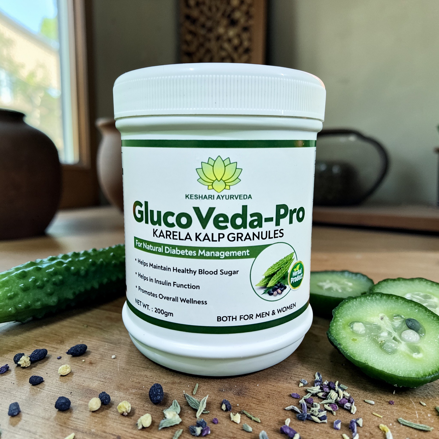 Gluco Veda-Pro – Granules