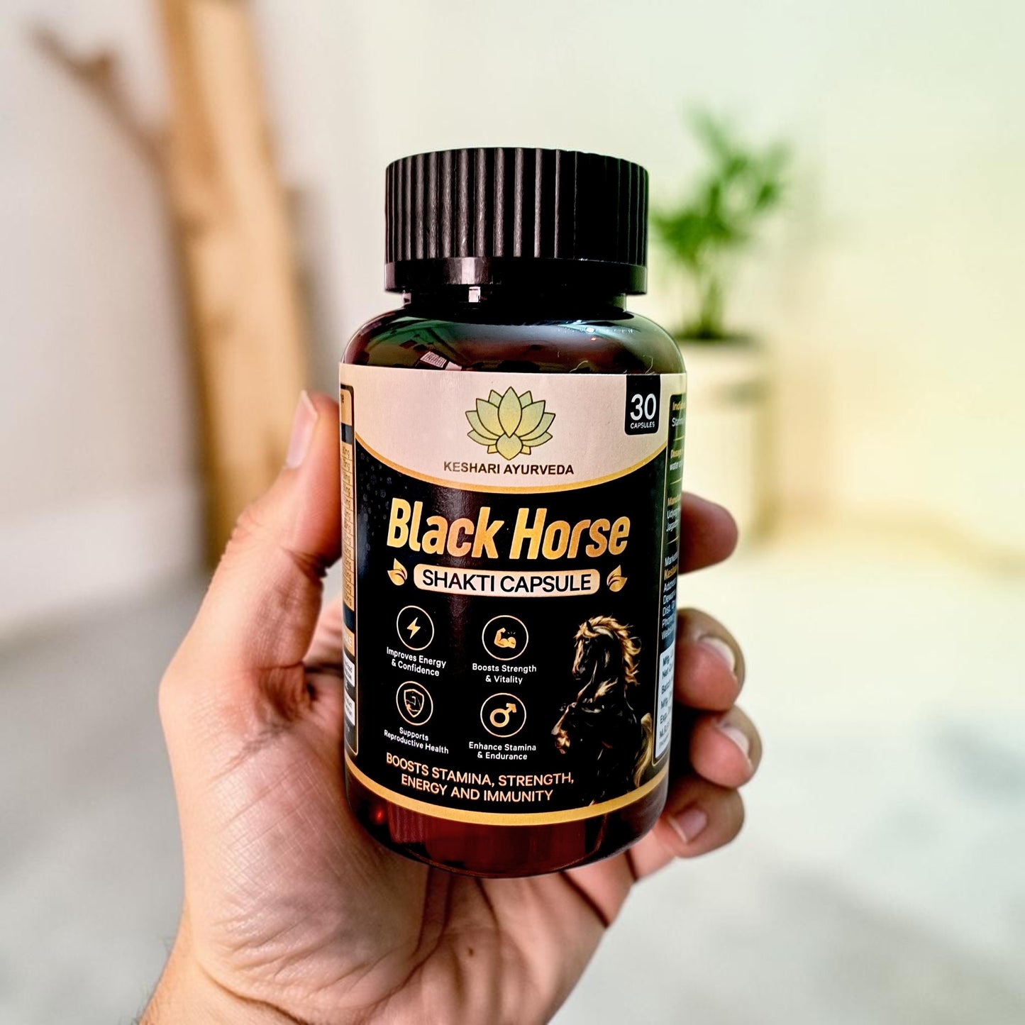 Black Horse Shakti Capsule