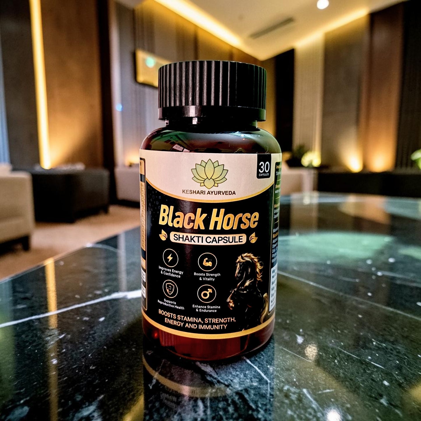Black Horse Shakti Capsule