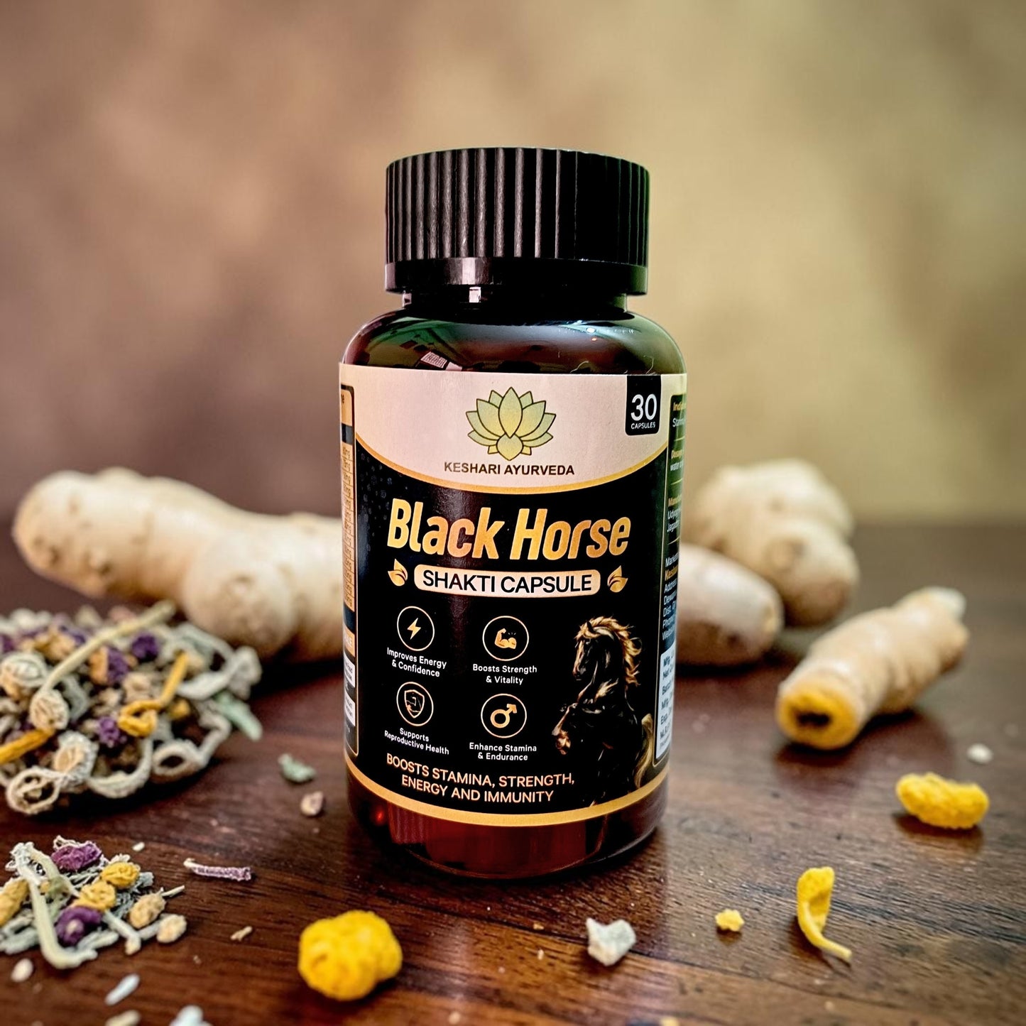 Black Horse Shakti Capsule