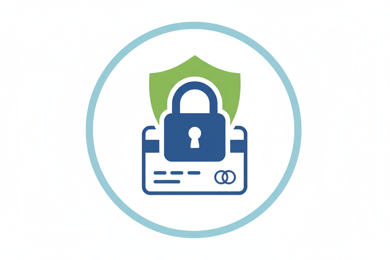 generate a secure payment png image little 